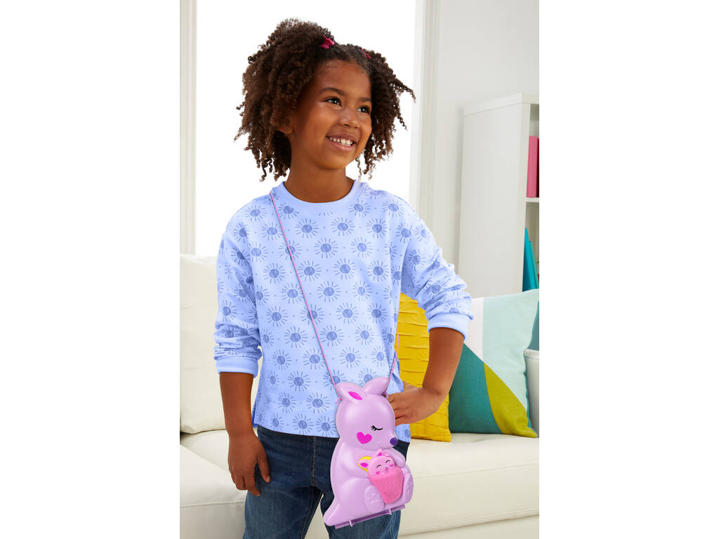 Polly Pocket Borsa Canguro Joey e Mamma Mattel HKV50