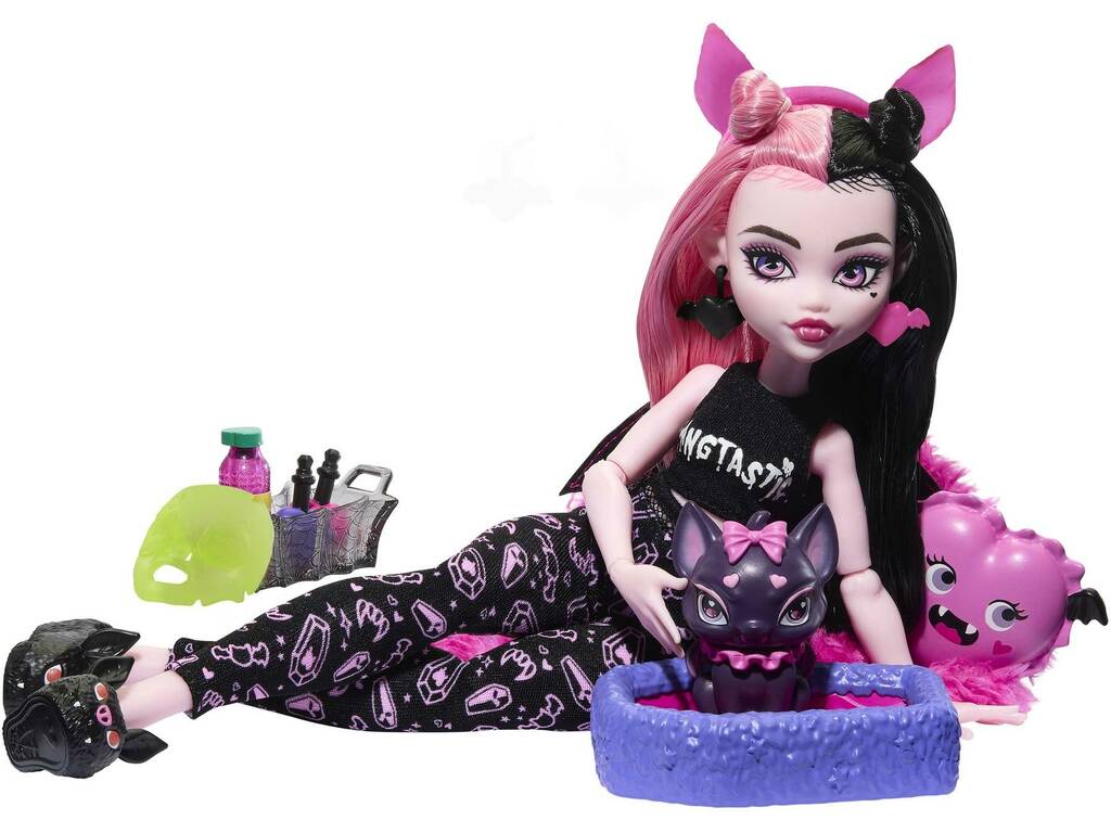 Monster High Draculaura Sleepover Mattel HKY66