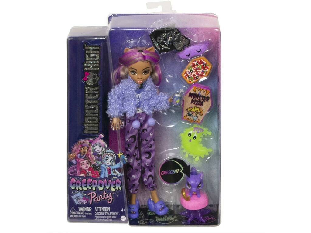 Monster High soirée pyjama Clawdeen Wolf Mattel HKY67