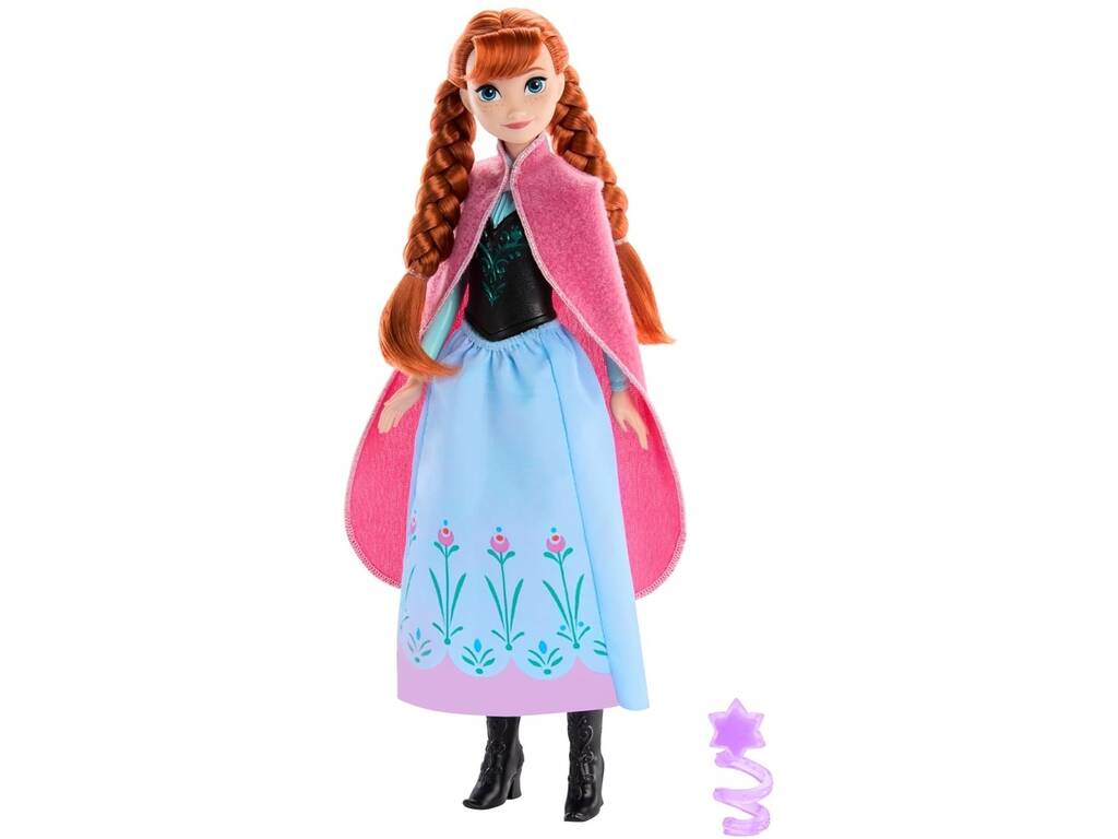 Poupée Frozen Anna Jupe Magique Mattel HTG24