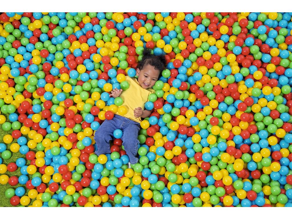 Pack 100 palline a colori Splash and Play Bestway 52648
