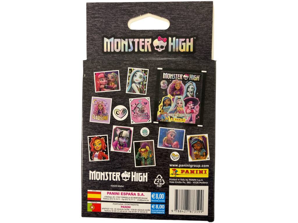 Monster High Ecoblister com 10 Pacotes Panini