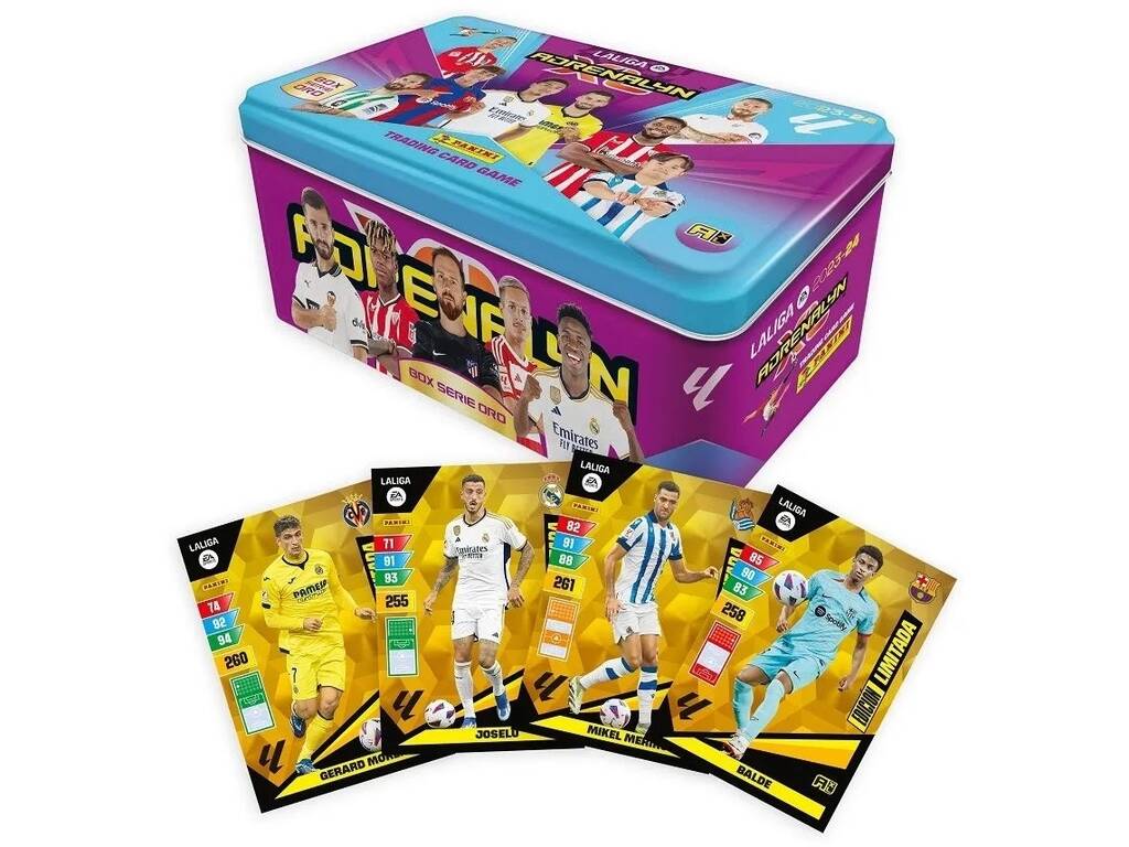 Adrenalyn XL TCG 23-24 Tin Box Serie Oro Panini