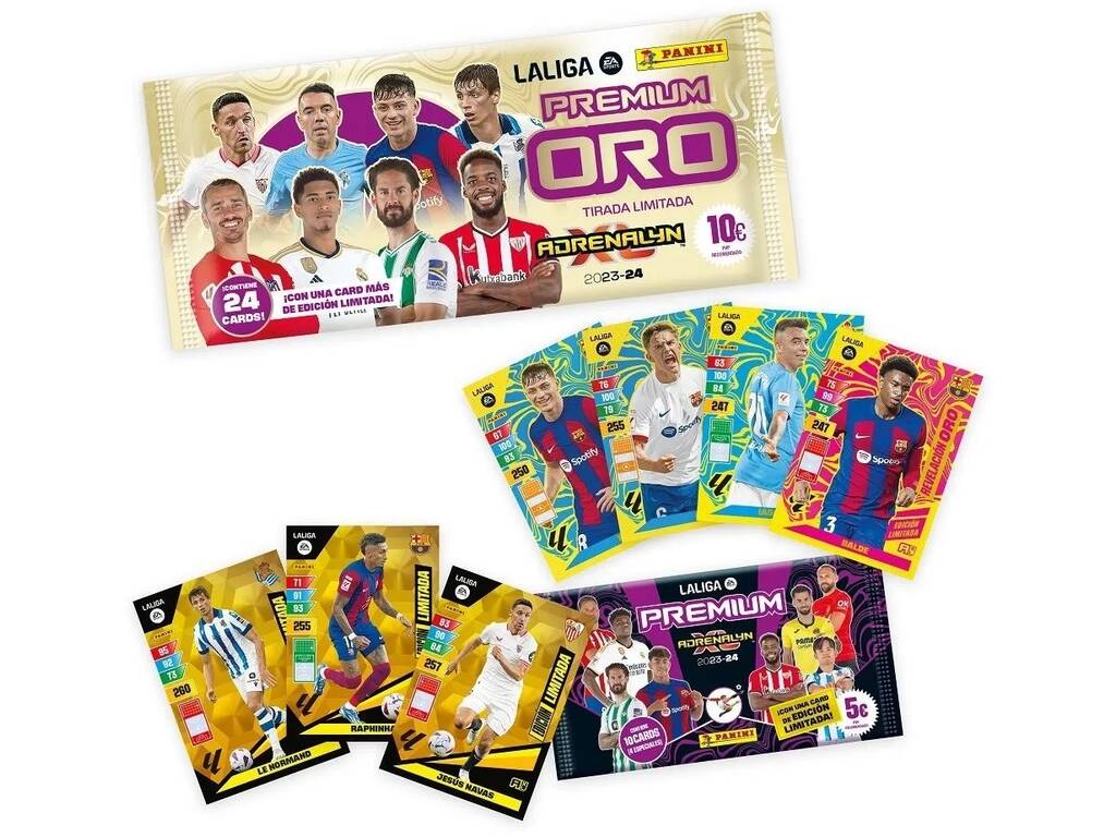 Adrenalyn XL TCG 23-24 Busta Premium Oro Panini