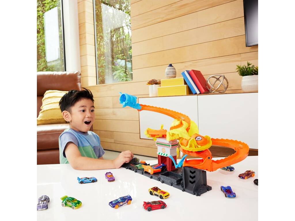 Hot Wheels City Snake Attack Mattel HTN81