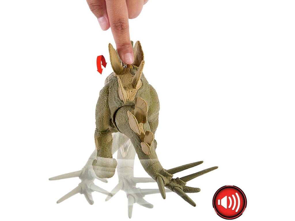 Jurassic World Ruggito Selvaggio Esperosauro Mattel HTK69