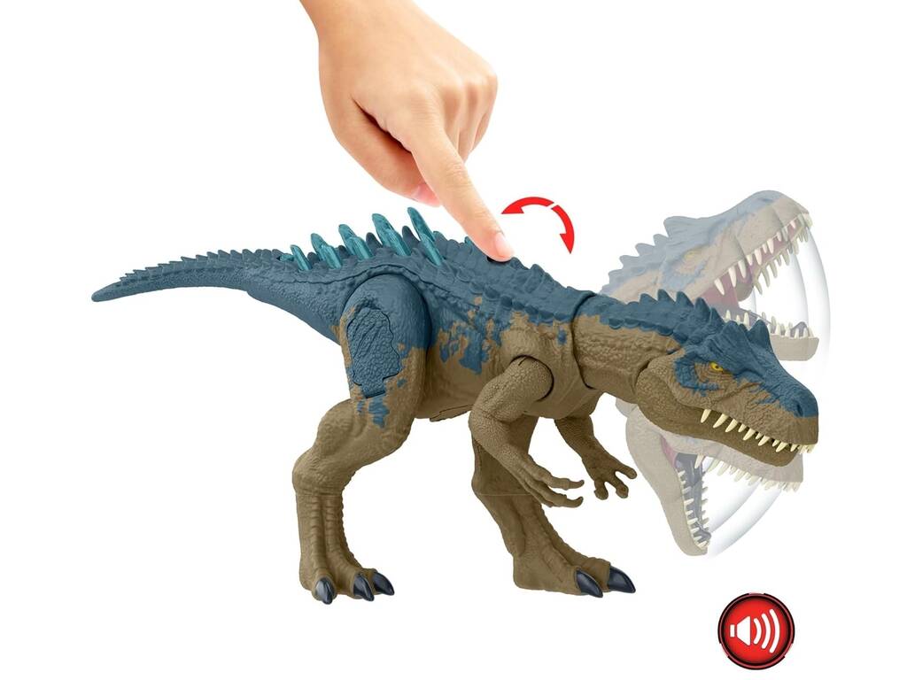 Jurassic World Epic Evolution Figure Allosaurus avec sons Mattel HRX50