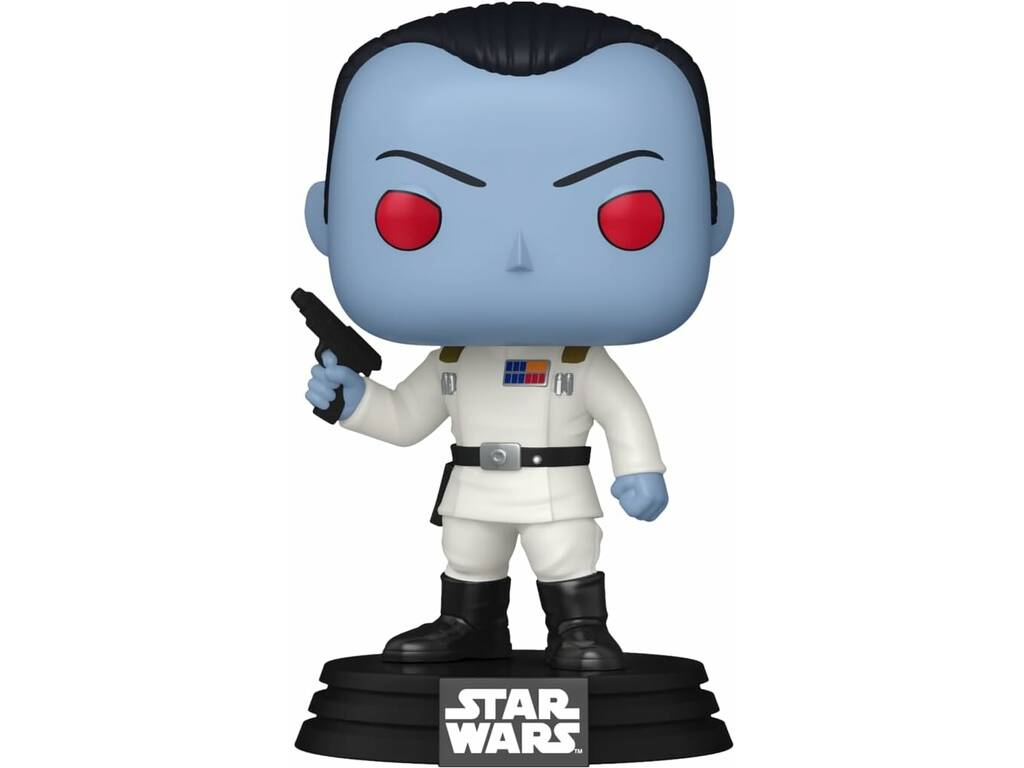 Funko Pop Star Wars Ahsoka Grand Amiral Thrawn avec tête pivotante Funko 76539