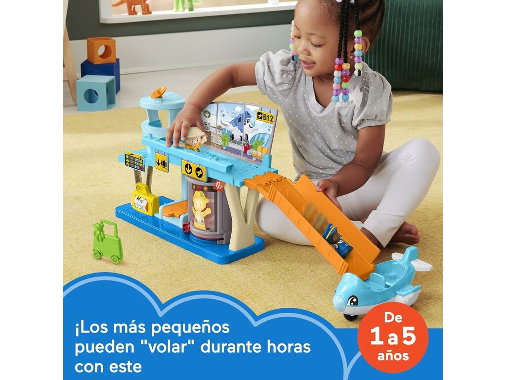 Fisher Price Little People Aeroporto Avventure senza fine Mattel HTJ26
