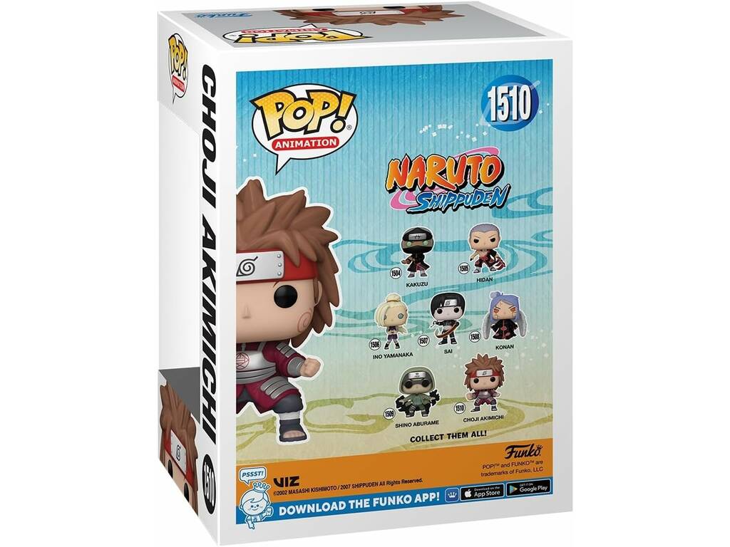 Funko Pop Animation Naruto Shippuden Choji Akimichi Funko 75534