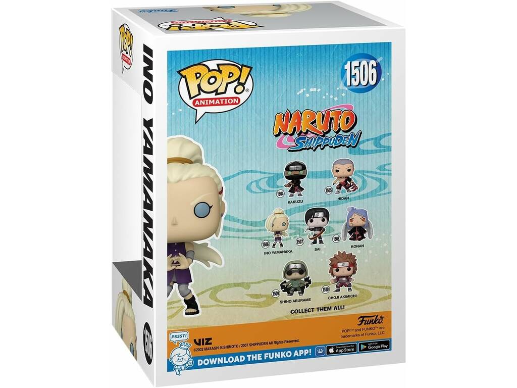 Funko Pop Animation Naruto Shippuden Ino Yamanaka Funko 75528