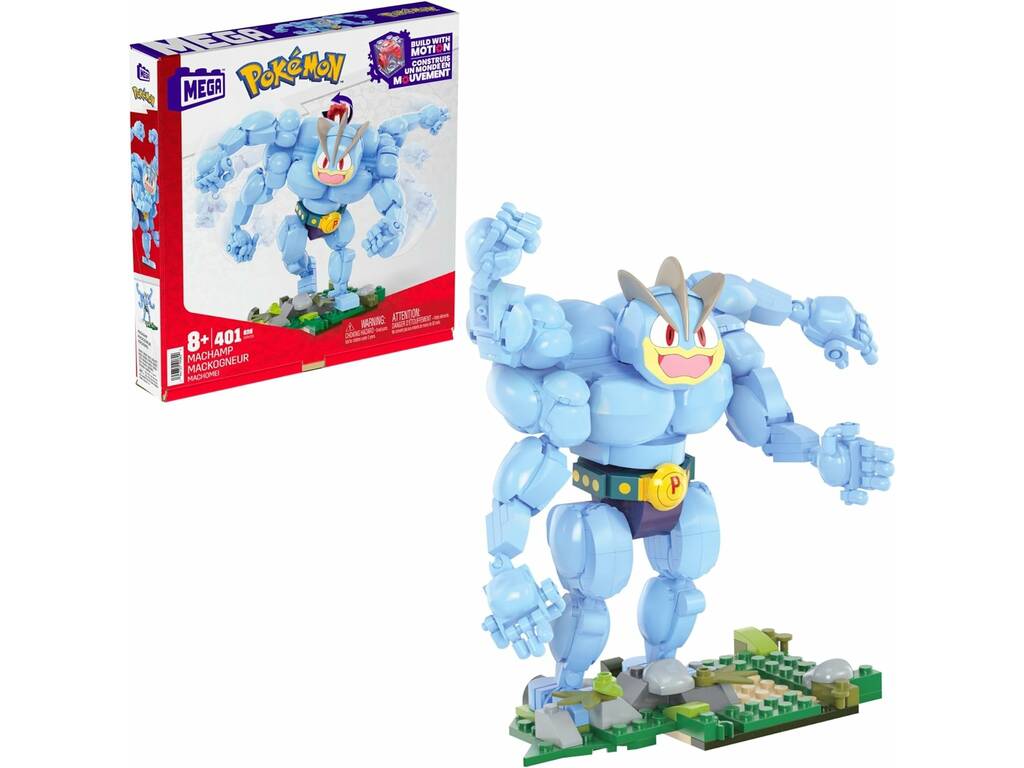 Pokémon Méga Figurine Machamp Mattel HTH70