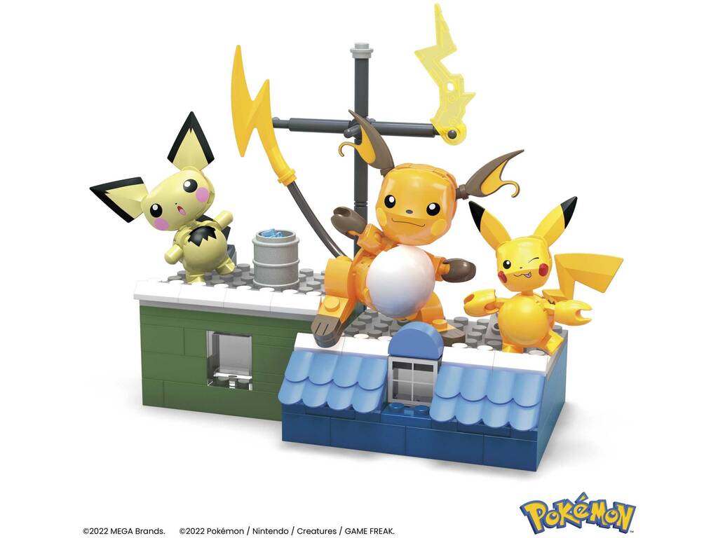 Pokémon Mega Set Evoluzioni Pikachu Mattel HKT23