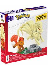Mega Pokémon Vulpix Evolution Set Mattel HTH79