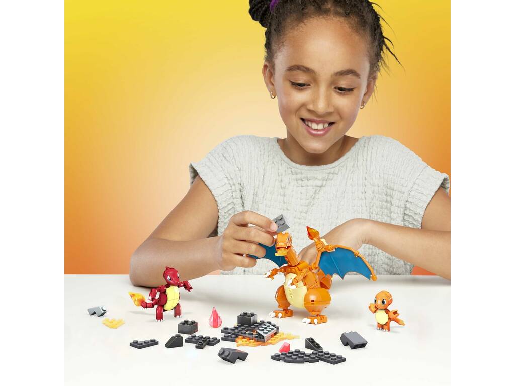 Pokémon Mega Construx Set Evoluzioni Charmander Mattel HFG06