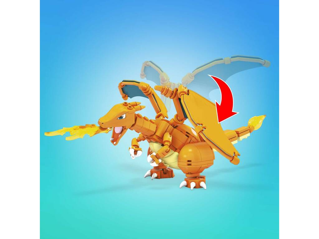 Pokémon Mega Construx Set Evoluzioni Charmander Mattel HFG06