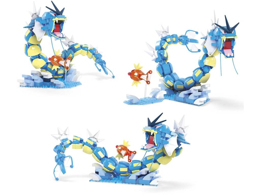 Pokémon Set Evoluzione di Magikarp MegaBloks HNT95