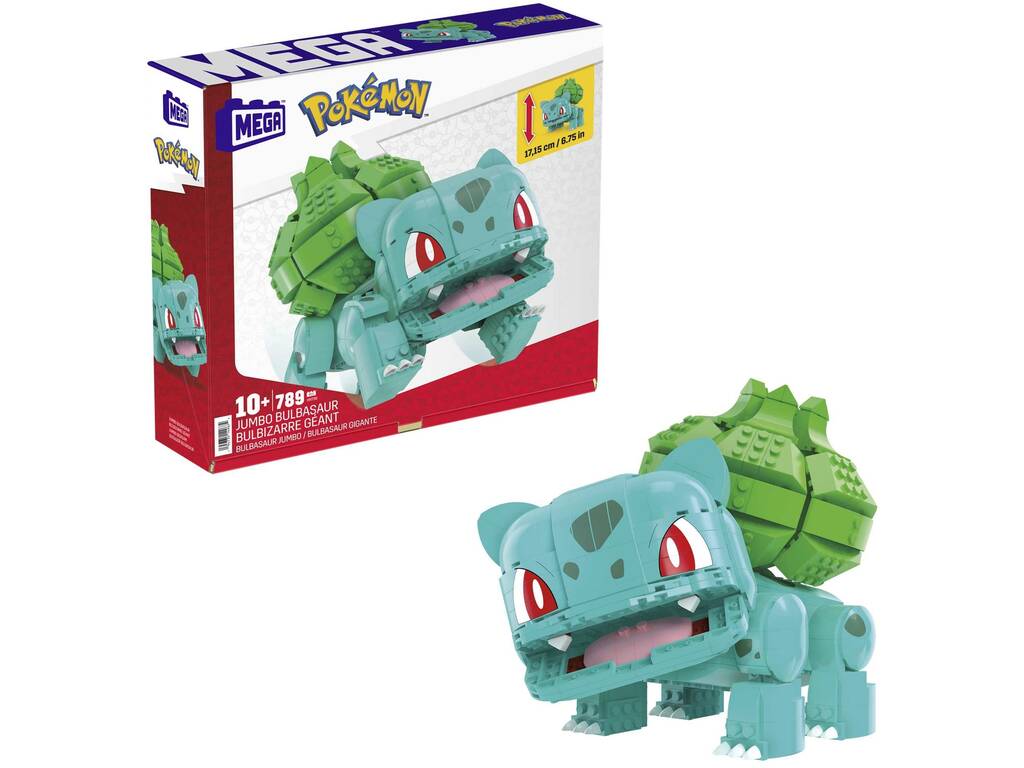 Pokémon Méga Figurine Bulbasaur Jumbo Mattel HNT96