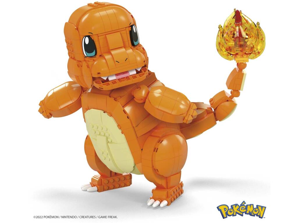 Pokémon Mega Figure Charmander Jumbo Mattel HHL13