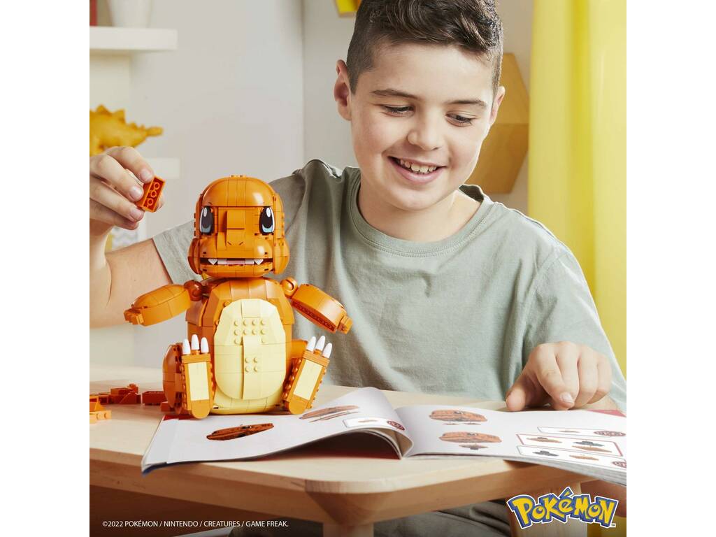 Pokémon Mega Figure Charmander Jumbo Mattel HHL13