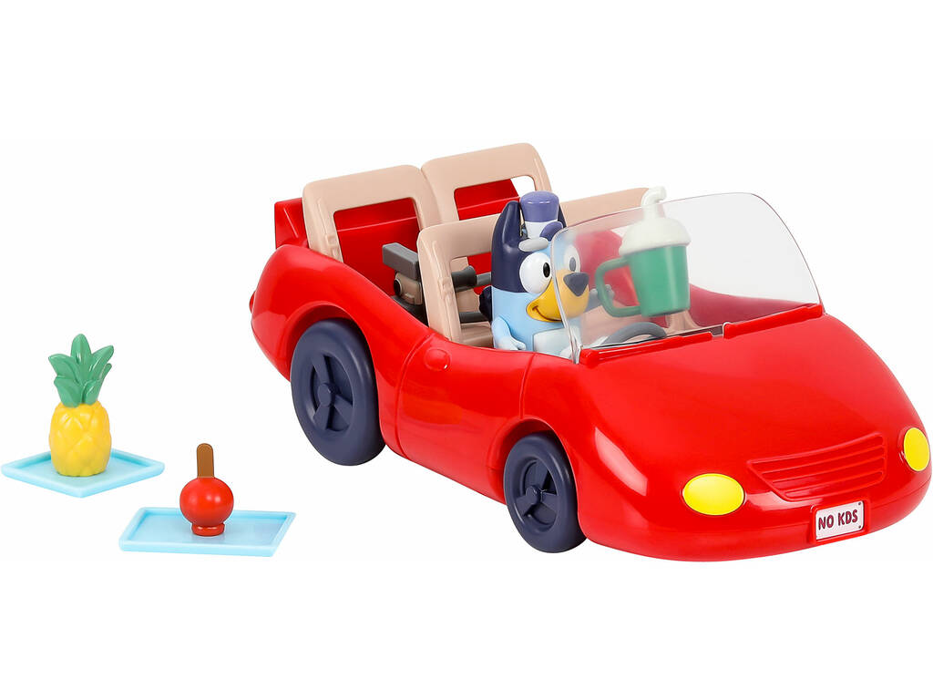 Bluey Veicolo convertibile Veicolo decappottabile Famosa BLY65000