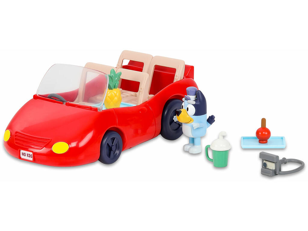 Bluey Veicolo convertibile Veicolo decappottabile Famosa BLY65000