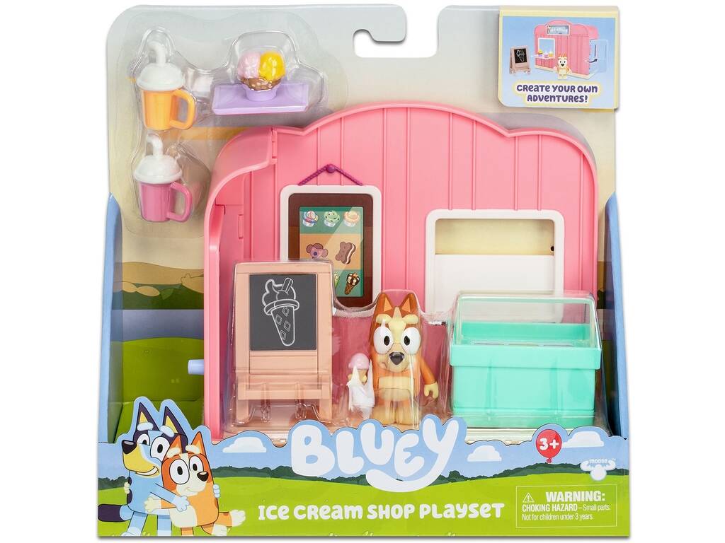 Bluey Mini Playset da esterno Famosa BLY70000