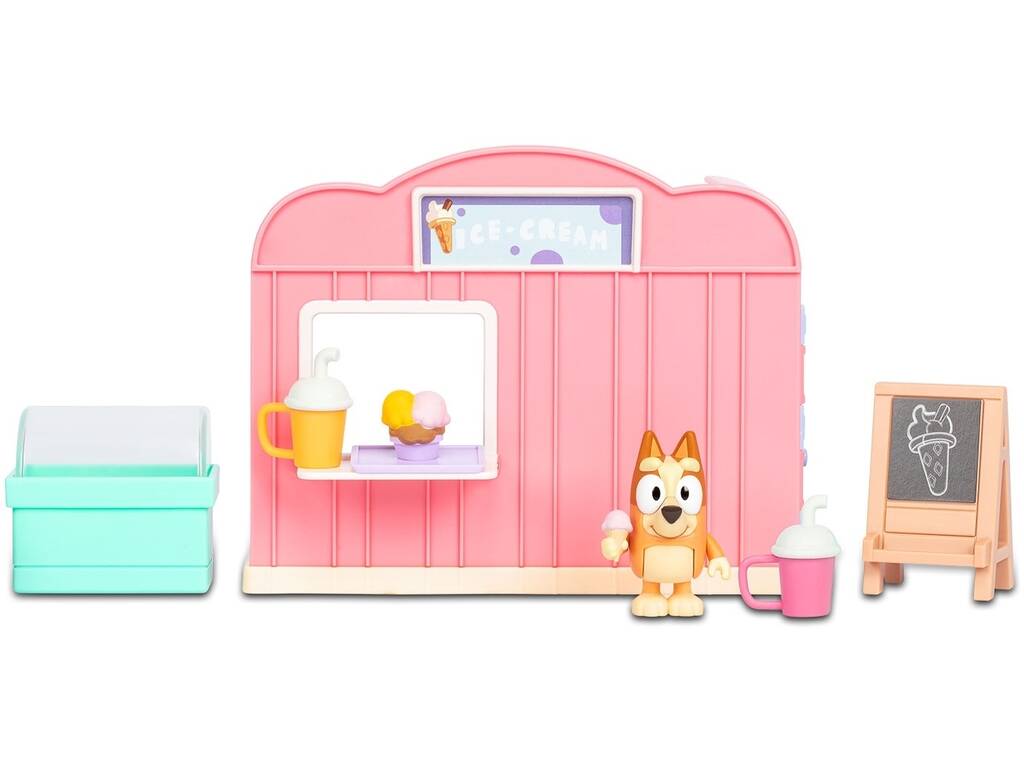 Bluey Mini Playset da esterno Famosa BLY70000