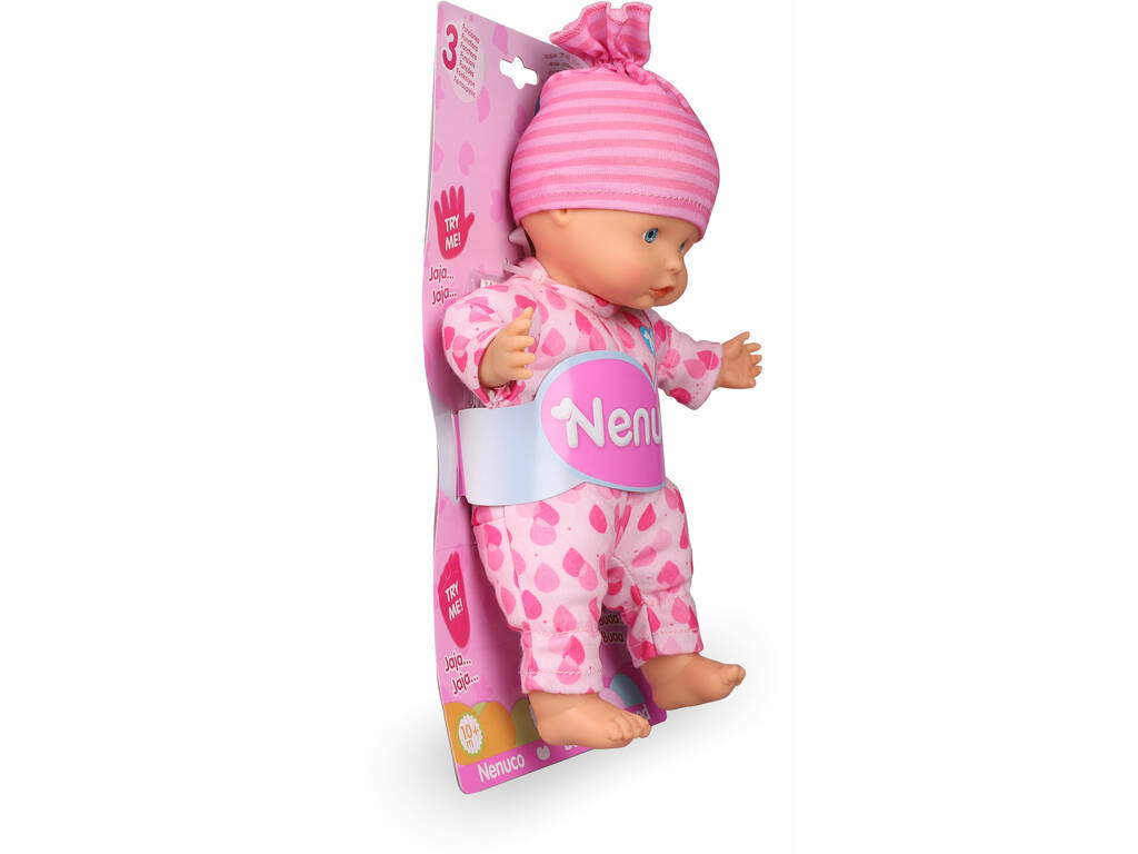Nenuco Jouet doux 3 fonctions Rose Famosa NFN85000