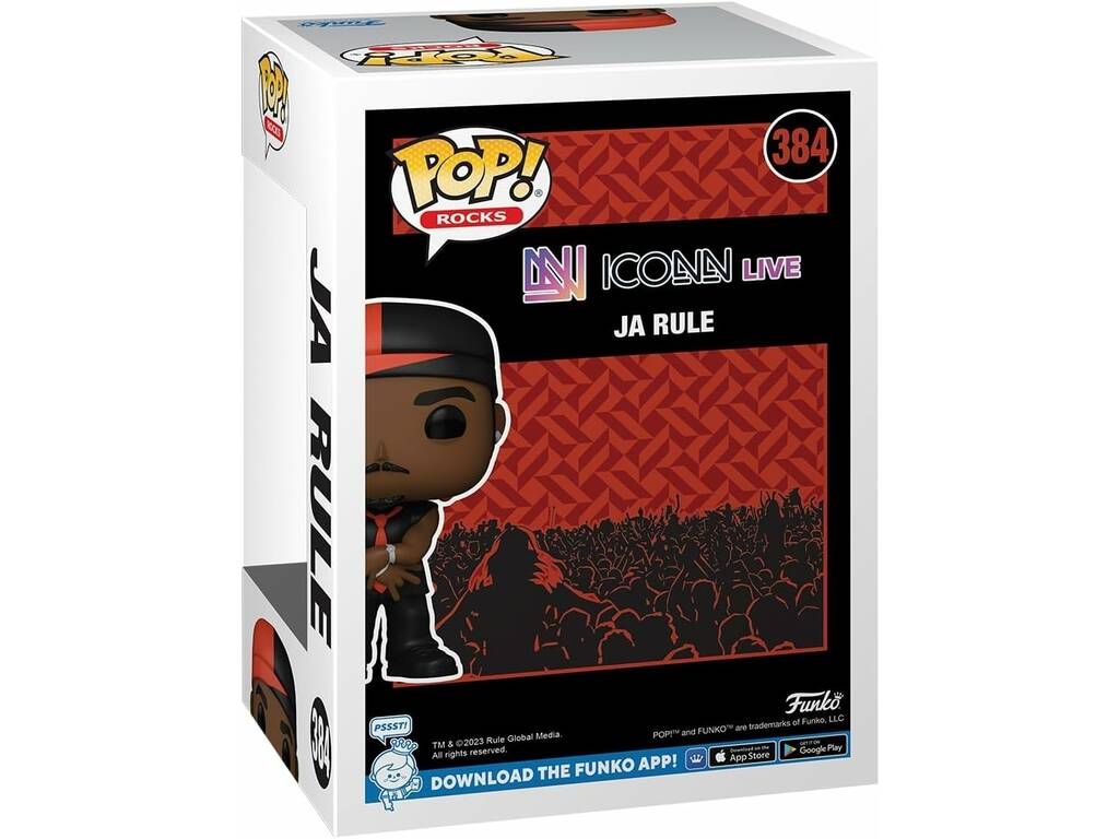 Funko Pop Rocks Iconn Live Ja Rule Funko 75304