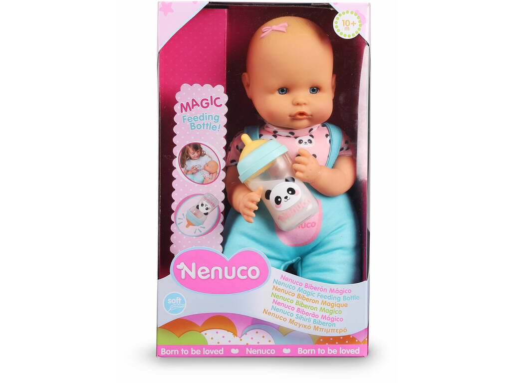 Nenuco avec biberon magique Famosa NFN86000