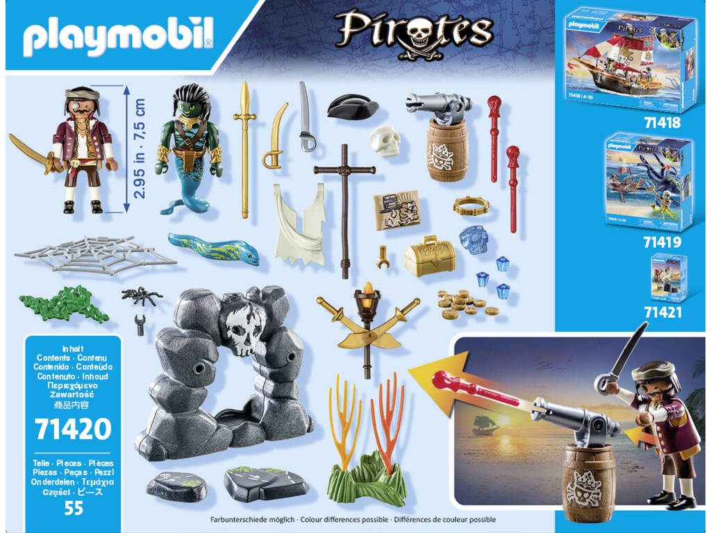 Playmobil Pirates Chasse au trésor 71420