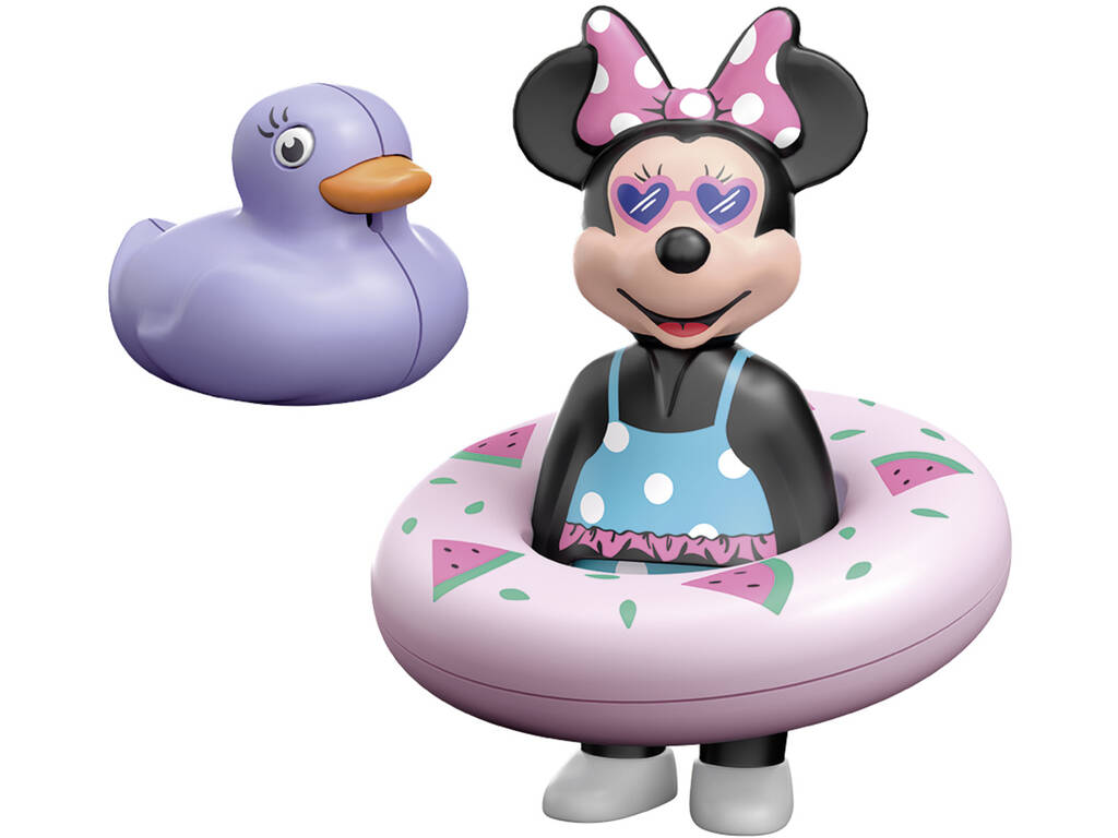 Playmobil 1.2.3 Disney Viaggio in spiaggia di Minnie 71416