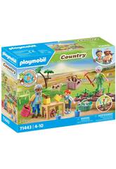 Playmobil Verger de campagne avec les grands-parents 71443