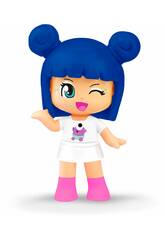 Pinypon Terrific Serie 14 Bambola Capelli Blu Famosa PNY60000