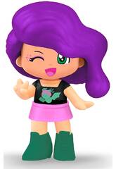 Pinypon Terrific Serie 14 Bambola Capelli Viola Famosa PNY60000