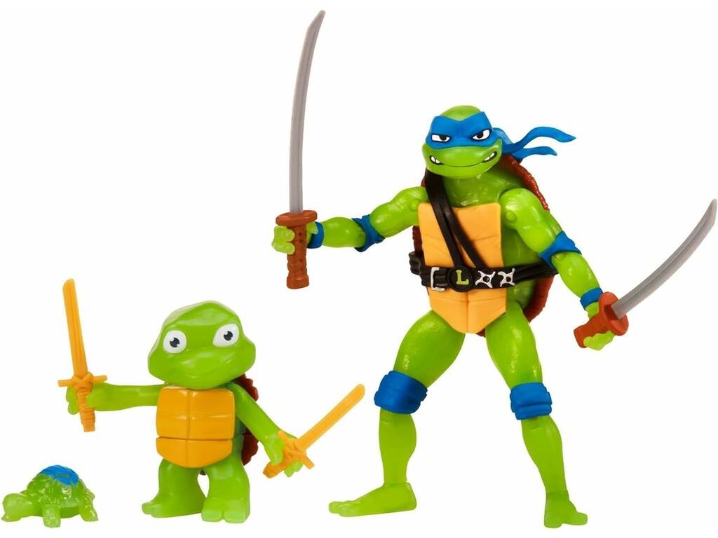 Tartarughe Ninja 3 Pack Figure Evoluzione Famosa TU819500