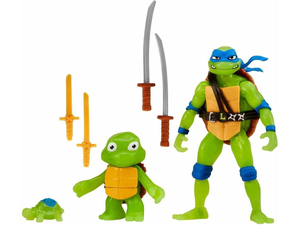 Tartarughe Ninja 3 Pack Figure Evoluzione Famosa TU819500