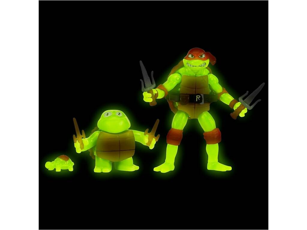 Tartarughe Ninja 3 Pack Figure Evoluzione Famosa TU819500