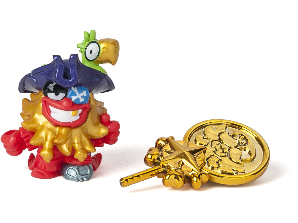 Piratix Golden Treasure Series Enveloppe avec figurine et accessoires Boîte magique surprise PPX1D424IN00