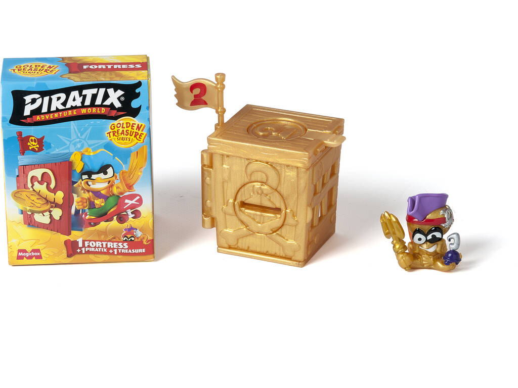 Piratix Golden Treasure Pack Fortress Magic Box PPX1D212IN00