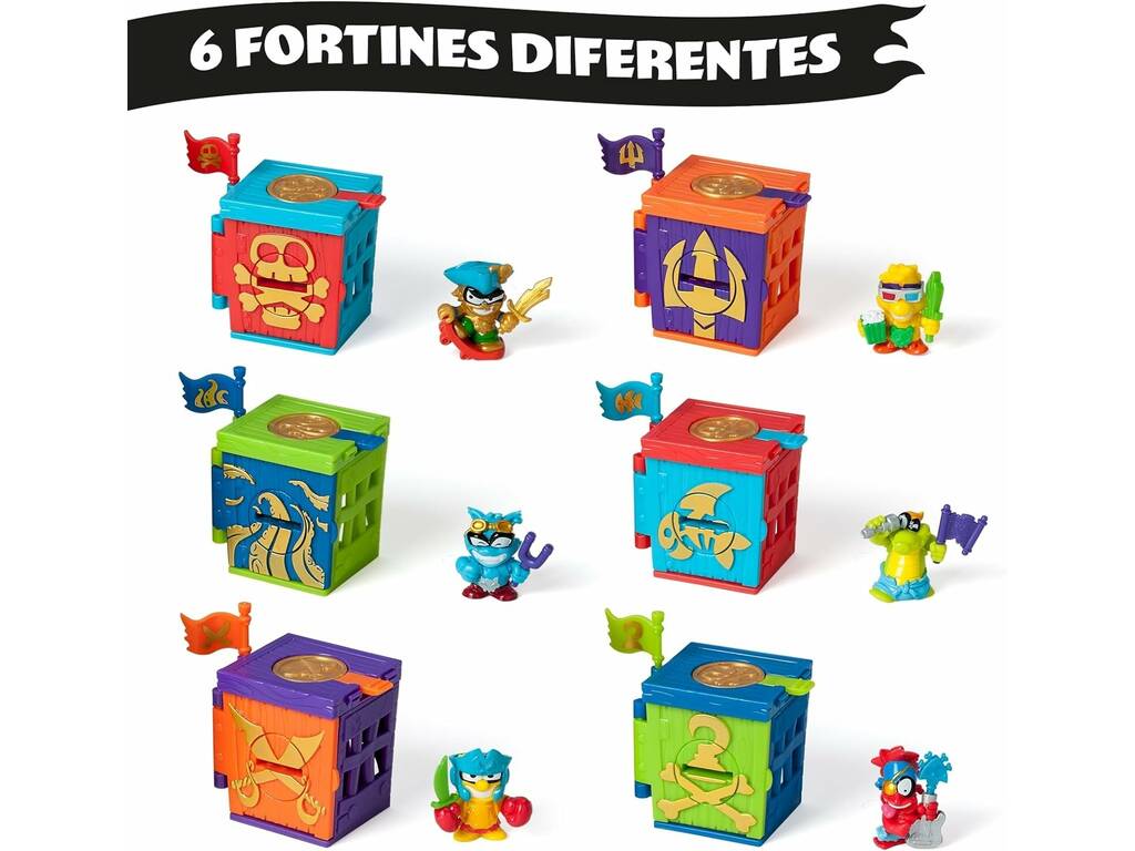 Piratix Golden Treasure Series Pack Adventure Magic Box PPX1D226IN00