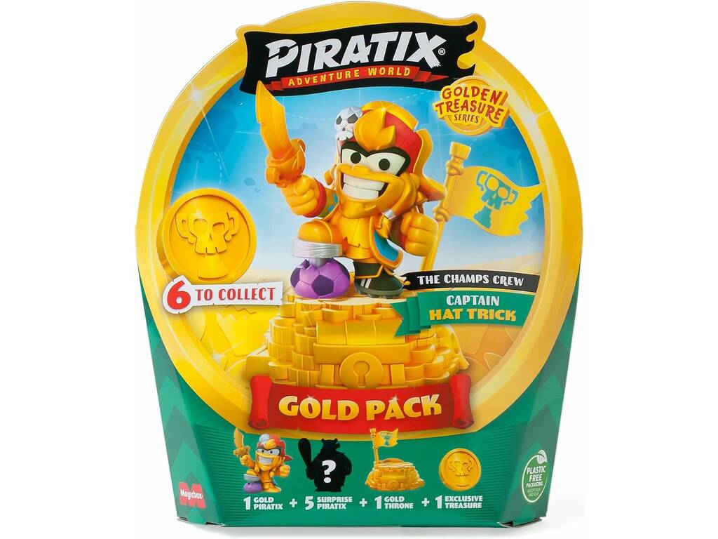 Piratix Golden Treasure Series Gold Pack Magic Box PPX1B616IN00