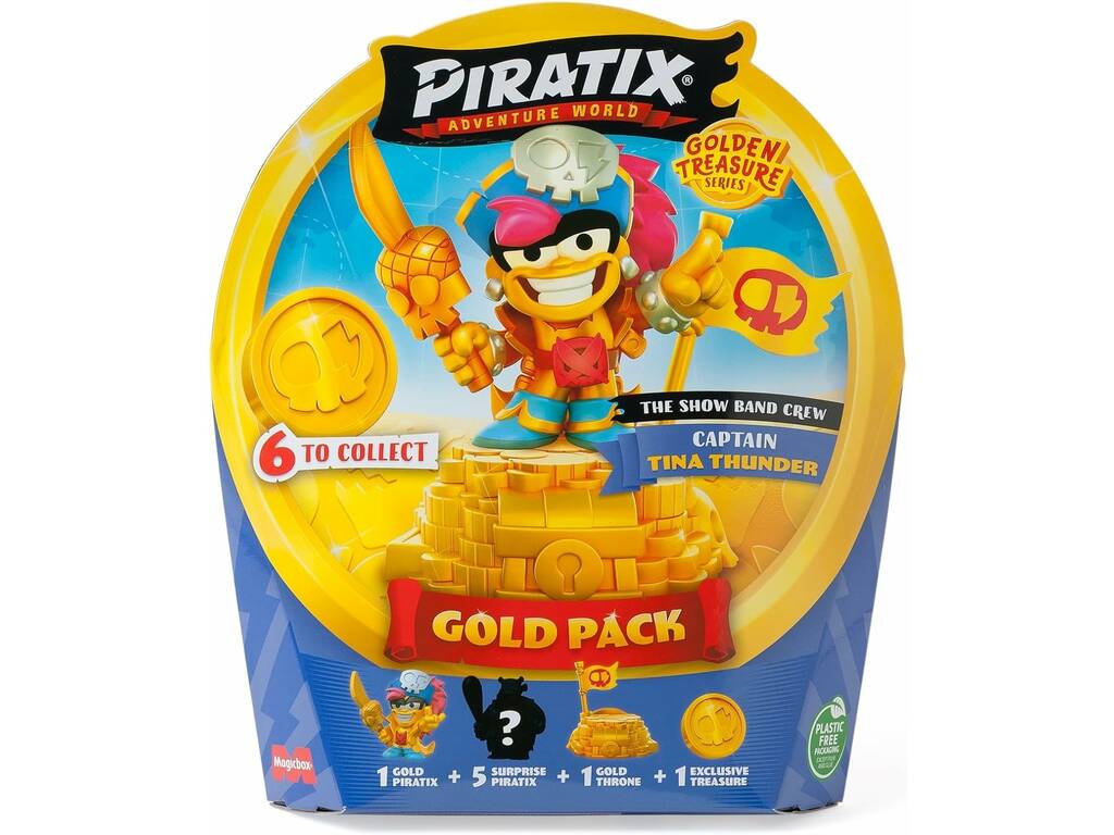 Piratix Golden Treasure Series Gold Pack Magic Box PPX1B616IN00