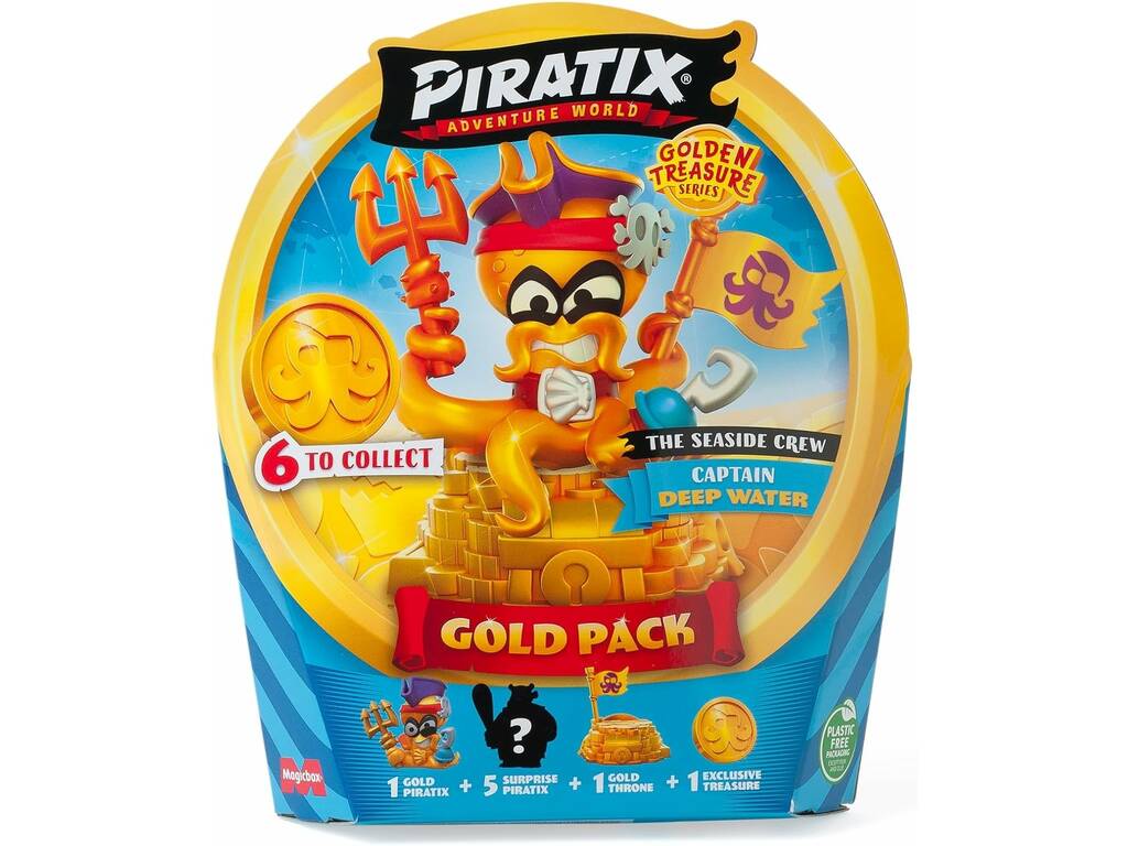 Piratix Golden Treasure Series Gold Pack Magic Box PPX1B616IN00