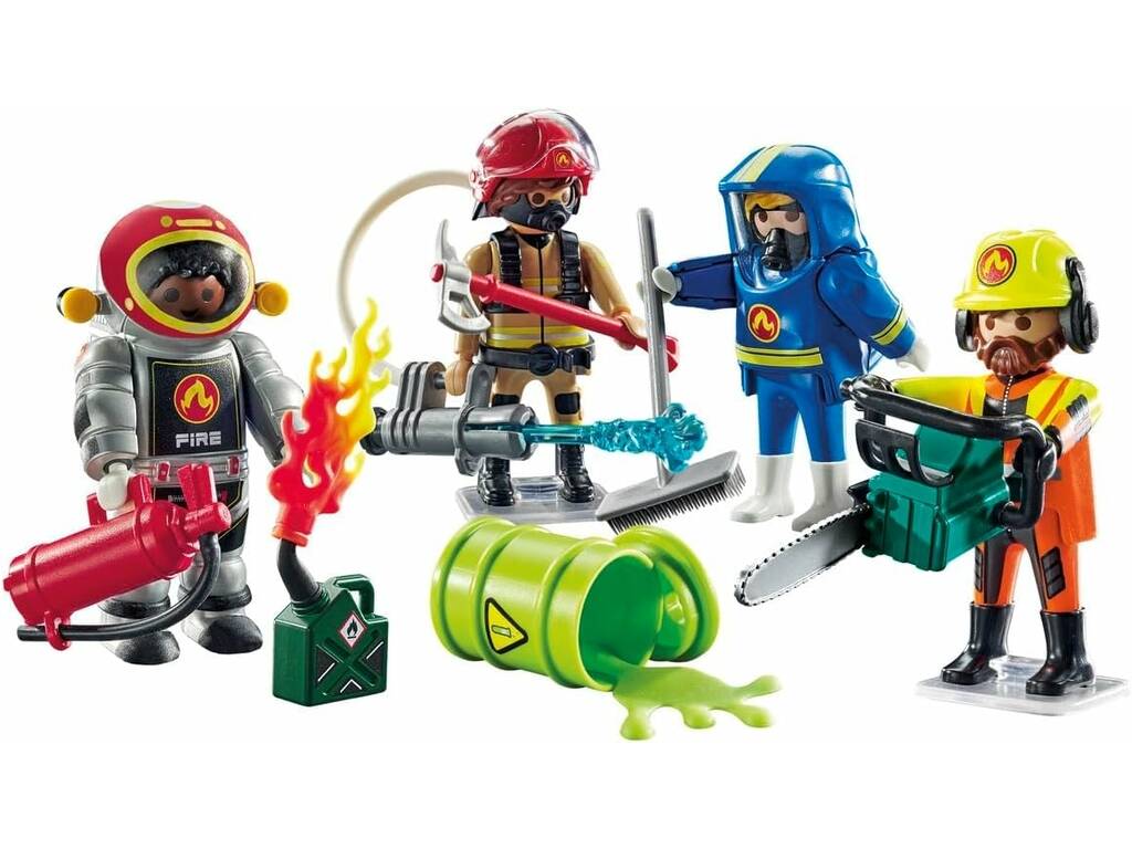 Playmobil Action Heroes Meine Figuren Feuerwehrleute 71468