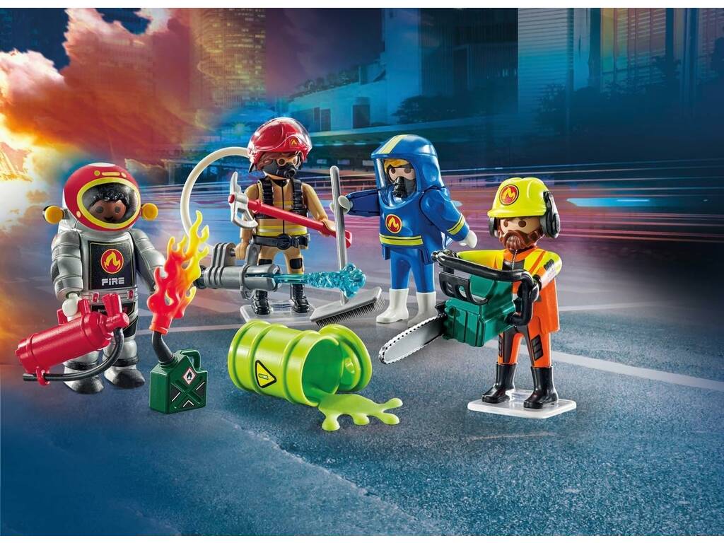 Playmobil Action Heroes Meine Figuren Feuerwehrleute 71468