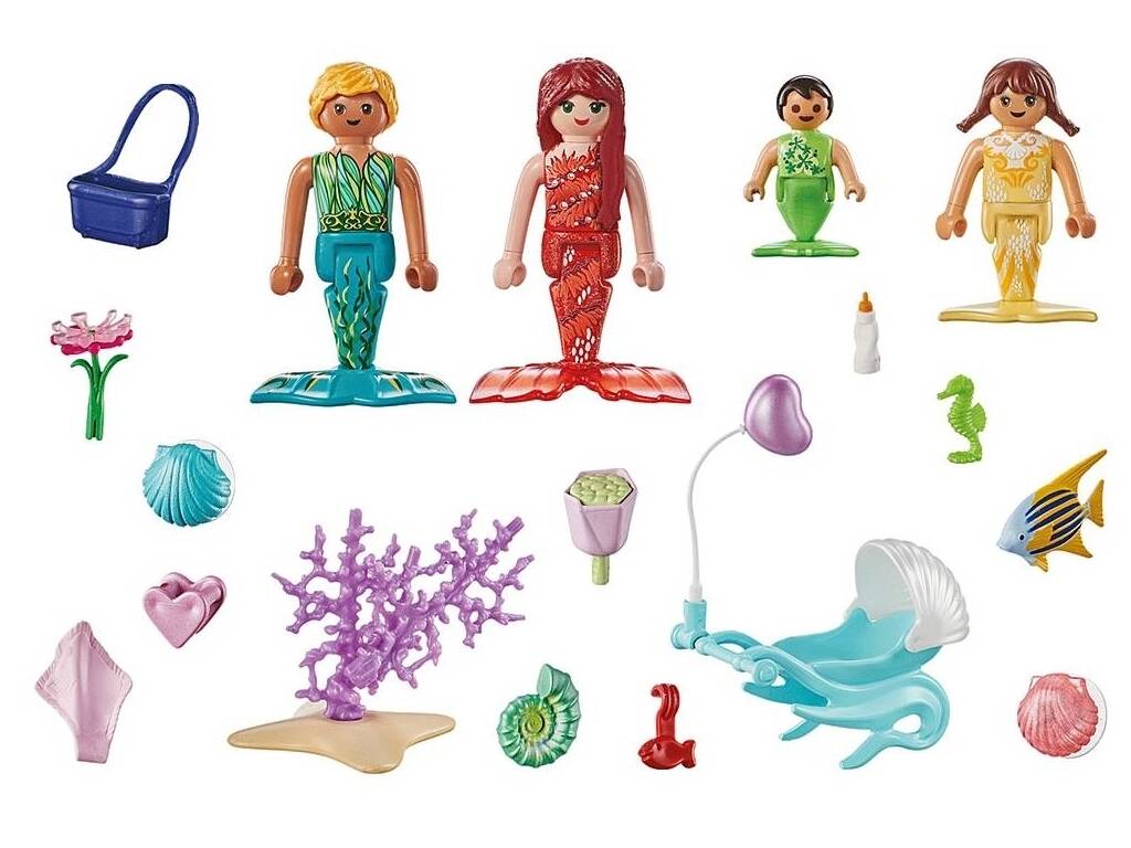 Playmobil Princess Magic Famiglia di Sirene 71469