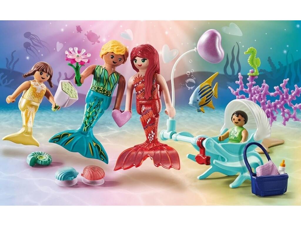 Playmobil Princess Magic Famiglia di Sirene 71469