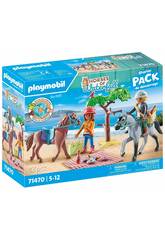 Playmobil Horses Of Waterfall Starter Pack Tour a cavallo